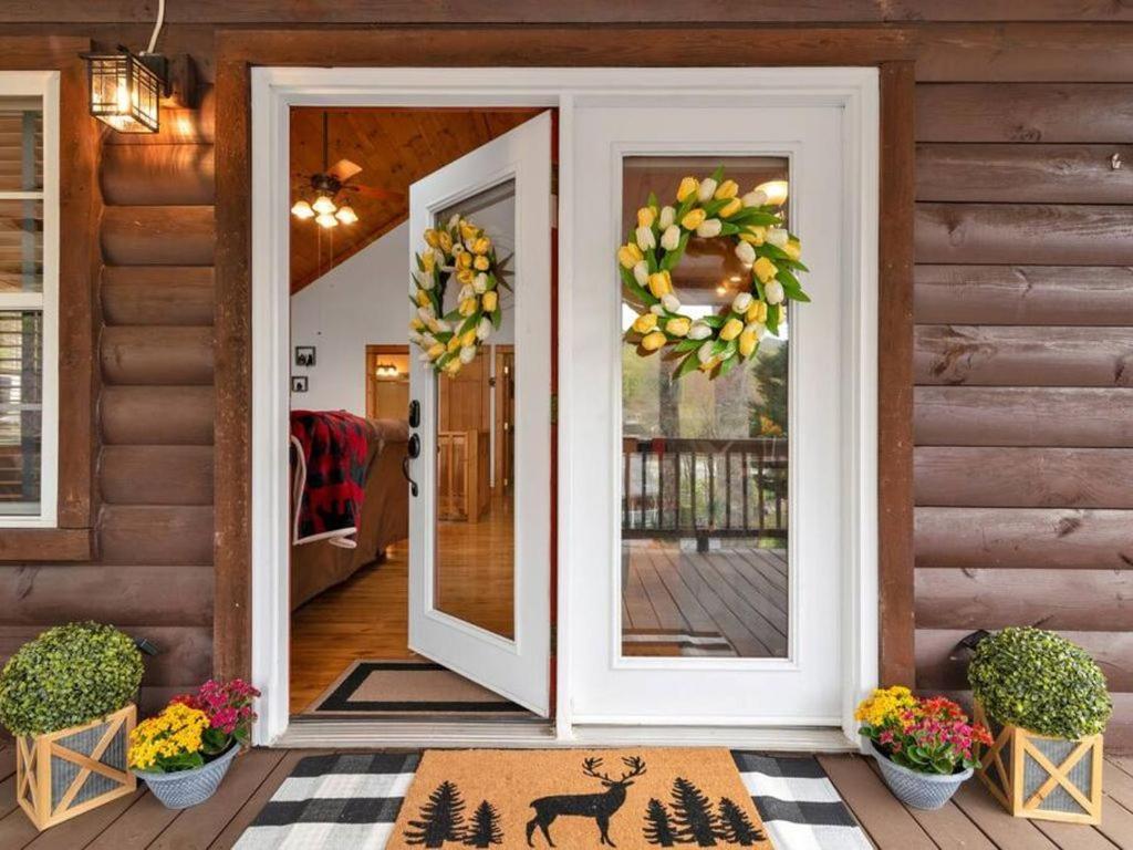 Soco Serene Cabin In The Heart Of Maggie Valley Exterior foto